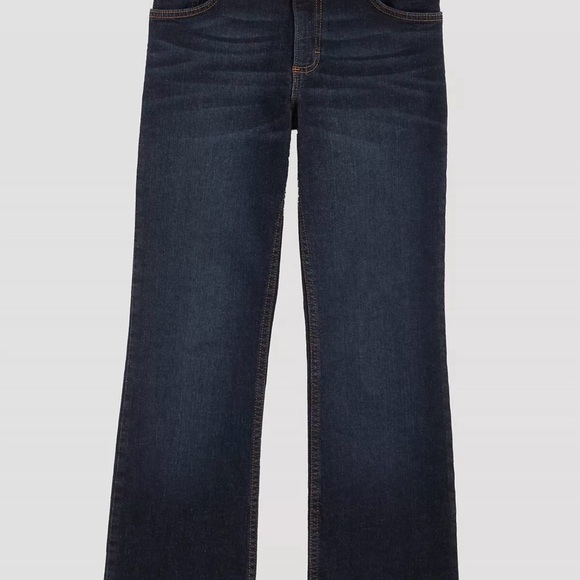 BOY'S WRANGLER FIVE STAR FLEX STRAIGHT LEG JEAN SZ 16 NWT - Picture 2 of 6